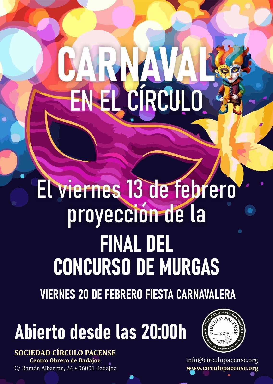 circulopacense carnaval 2026
